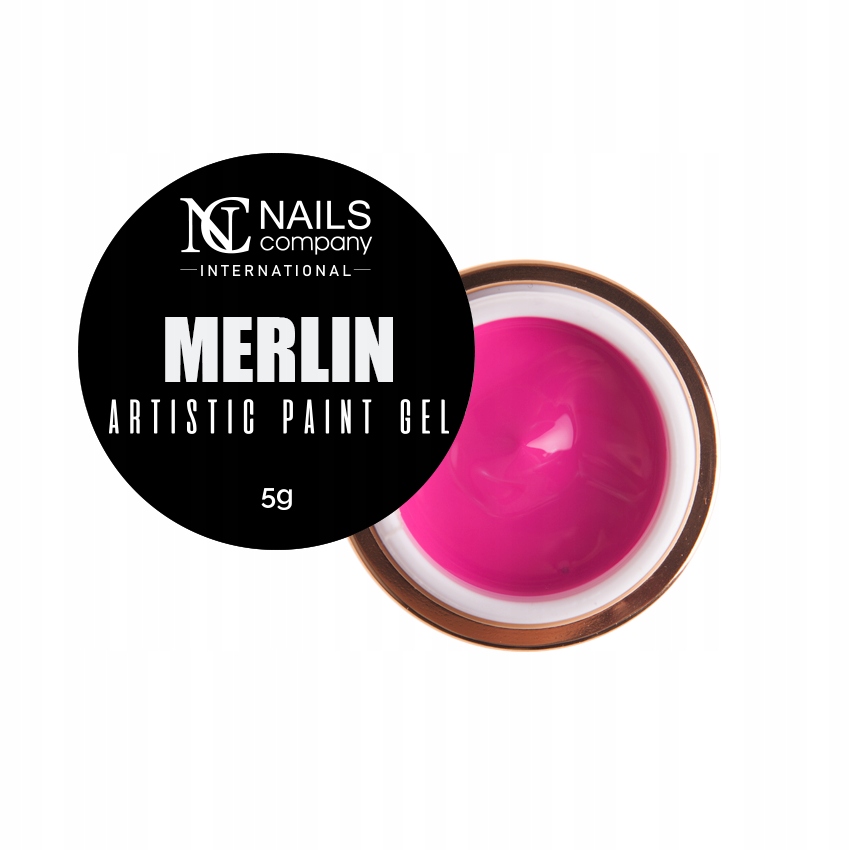 Żel do zdobień Merlin Artistic Paint Gel Nails Company 5g