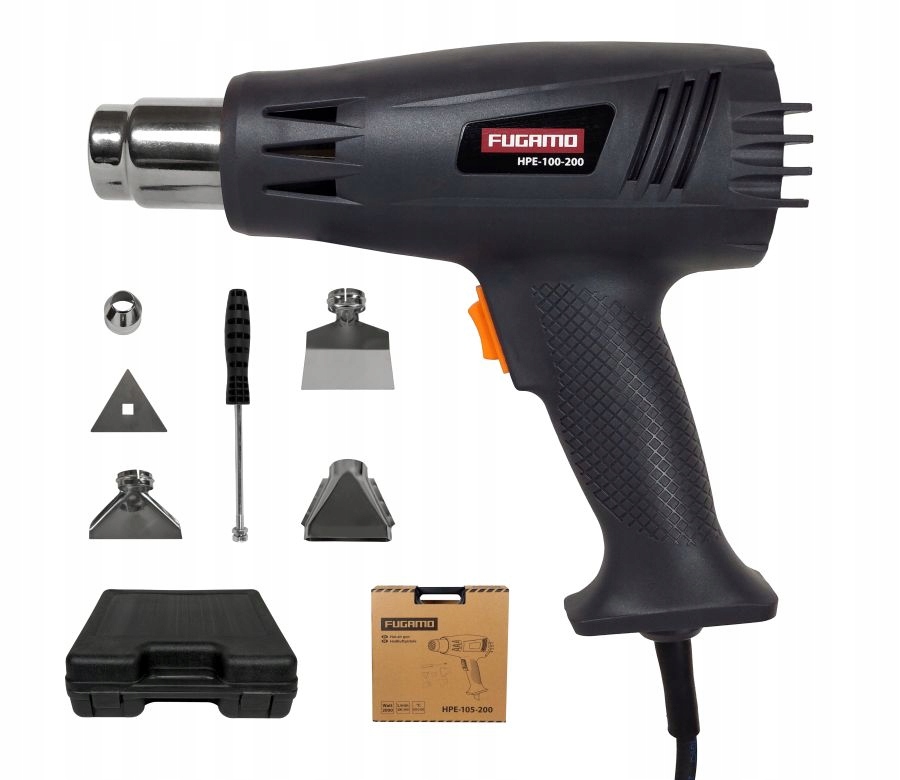 

Opalarka 2000W Z Akcesoriami Dmuchawa Plus Walizka