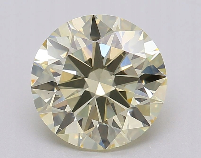 Diament laboratoryjny kolorowy 2.03ct ROUND Fancy Yellow VS2 (IGI)