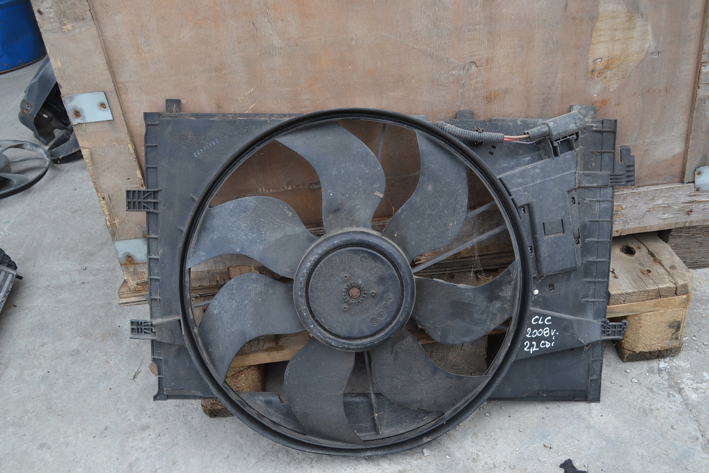 ventilátor chladiče MERCEDES W203 A2035001793
