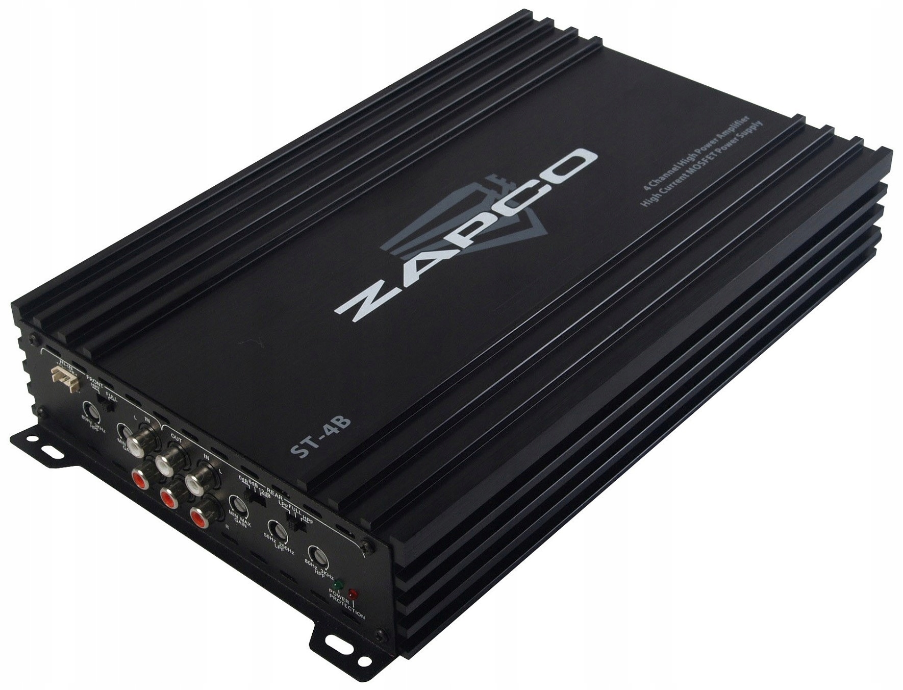 Zapco ST-4B 4-kanálový Zosilňovač Car Audio 4x65/90W 2x180RMS Hi-Input