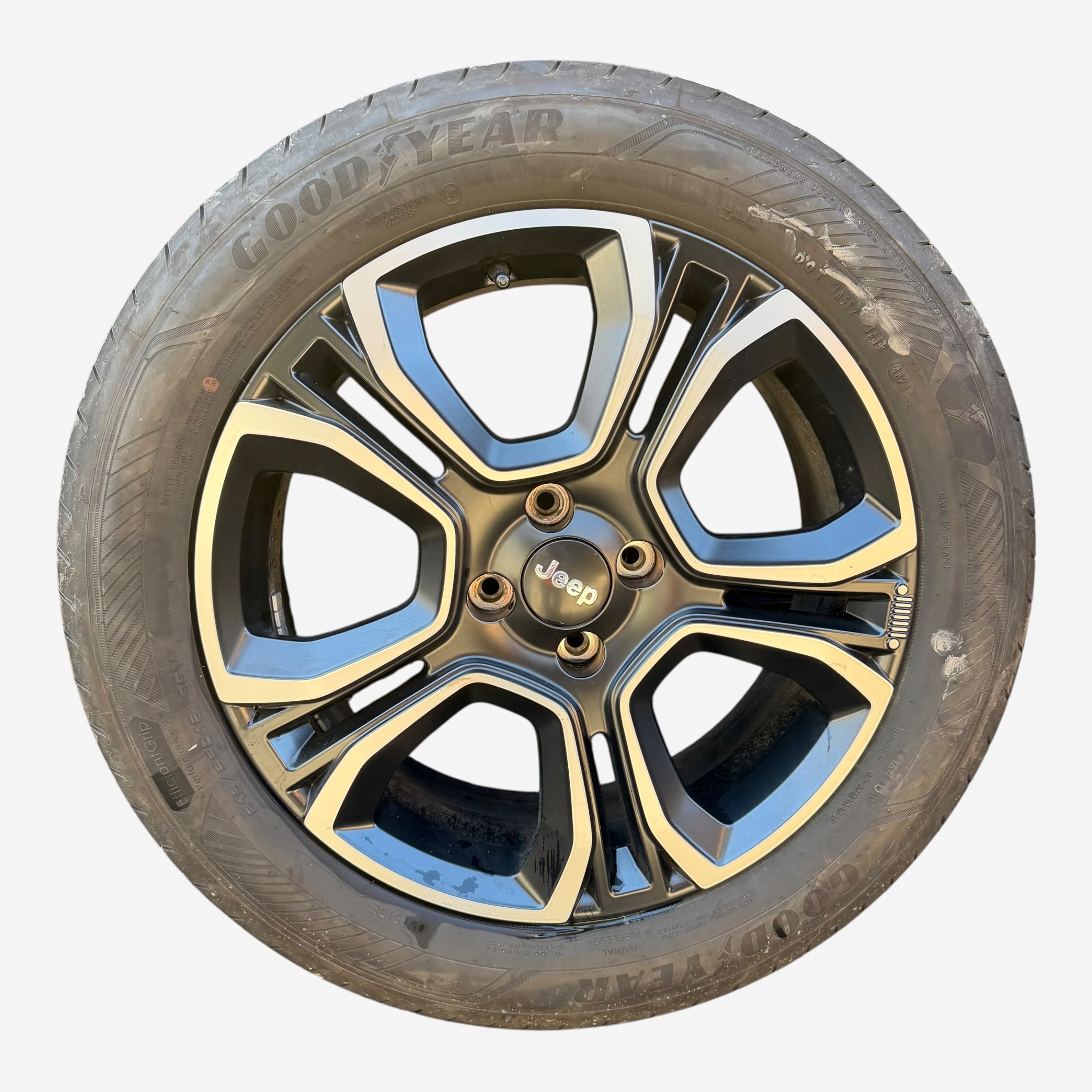 discs wheels tyres JEEP AVENGER GOODYEAR 215/55/18" 6MM summer