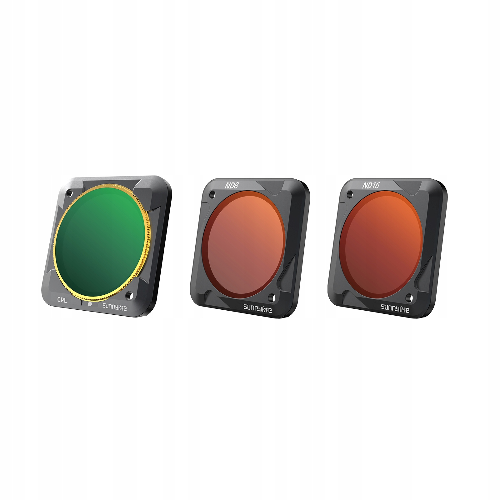 Sada 3 filtrů ND8/16 Cpl Sunnylife Dji Action 2