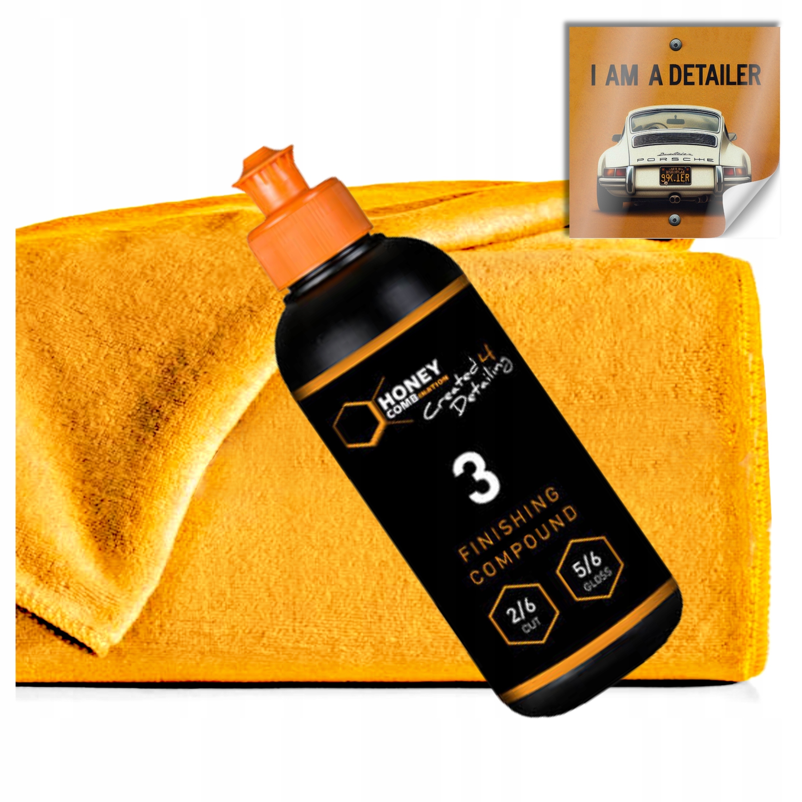 Honey Combination Finishing Compound 3 Wykończeniowa Pasta Polerska 500ml