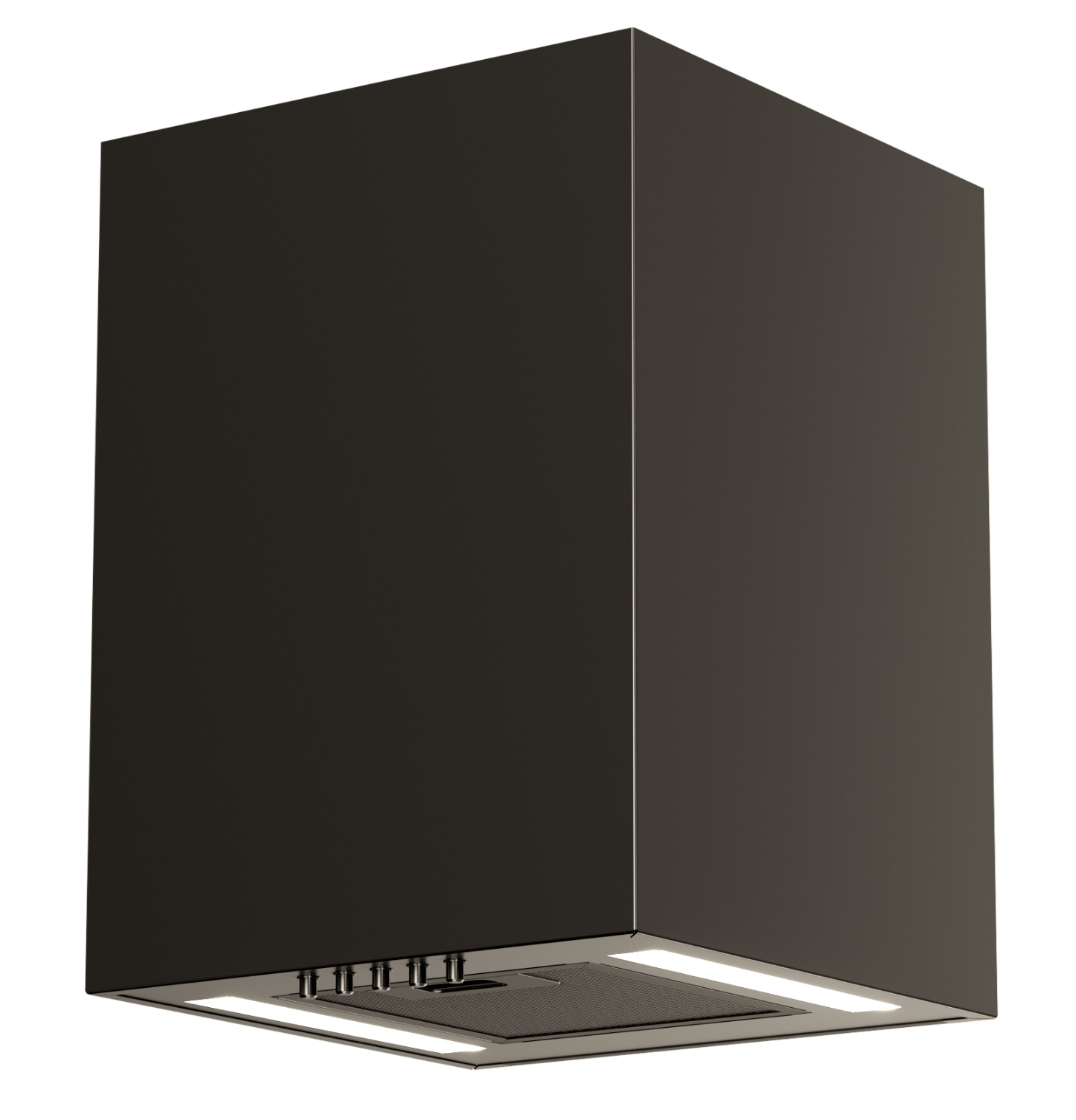 Okap kominowy tuba 30 cm Maan Ponza Mini Wpb 430 Led 280 m3/h Czarny