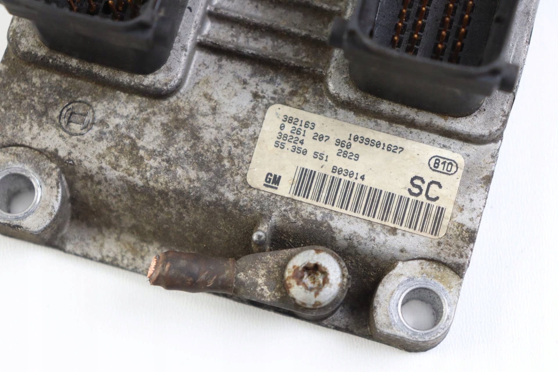 OPEL CORSA C module control unit of the engine 1.0 12V 55350551 0261207960
