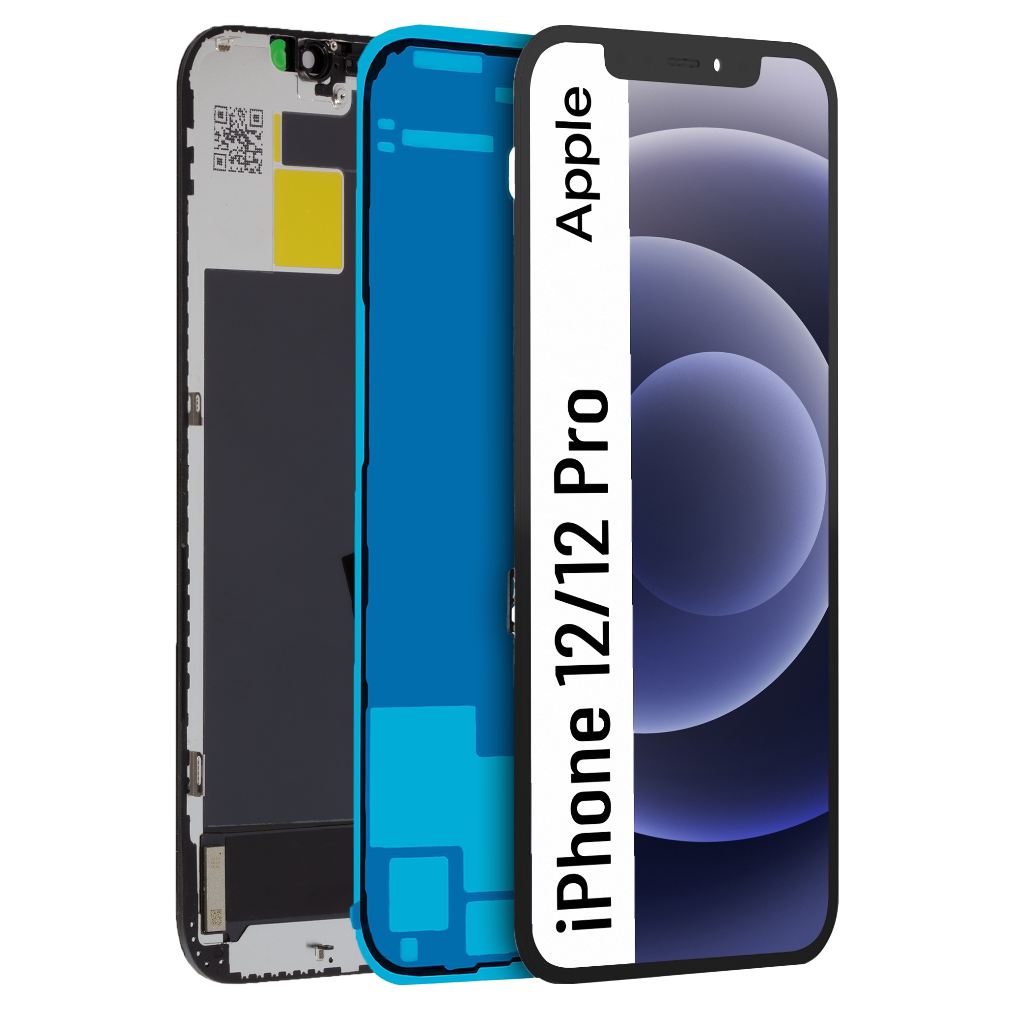 Wyświetlacz do iPhone 12, 12 Pro Ekran LCD Incell Ramka + Uszczelka