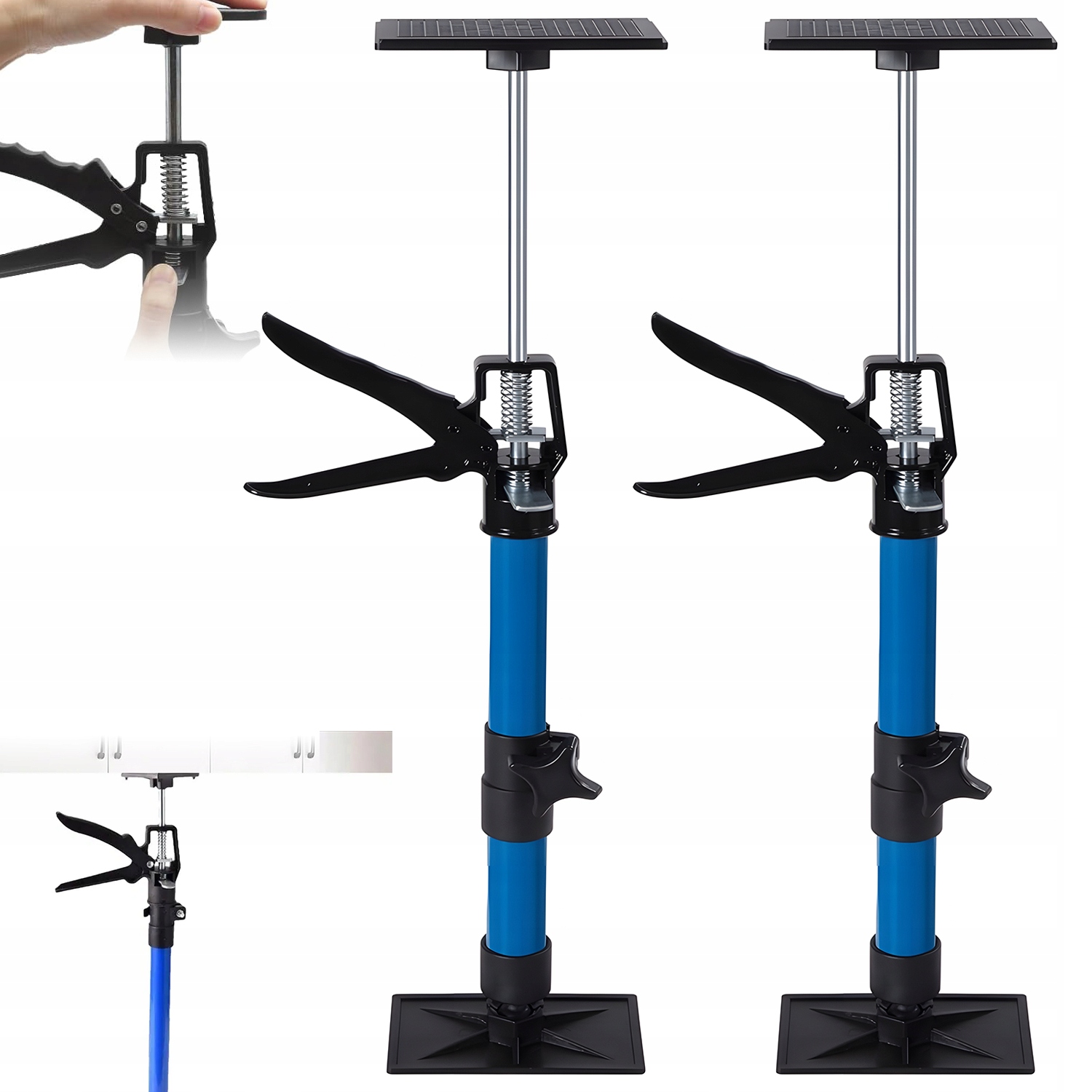 Regulowane Podpory Do Drzwi I Szafek 30-59CM Niebieskie Dla Projektów Diy