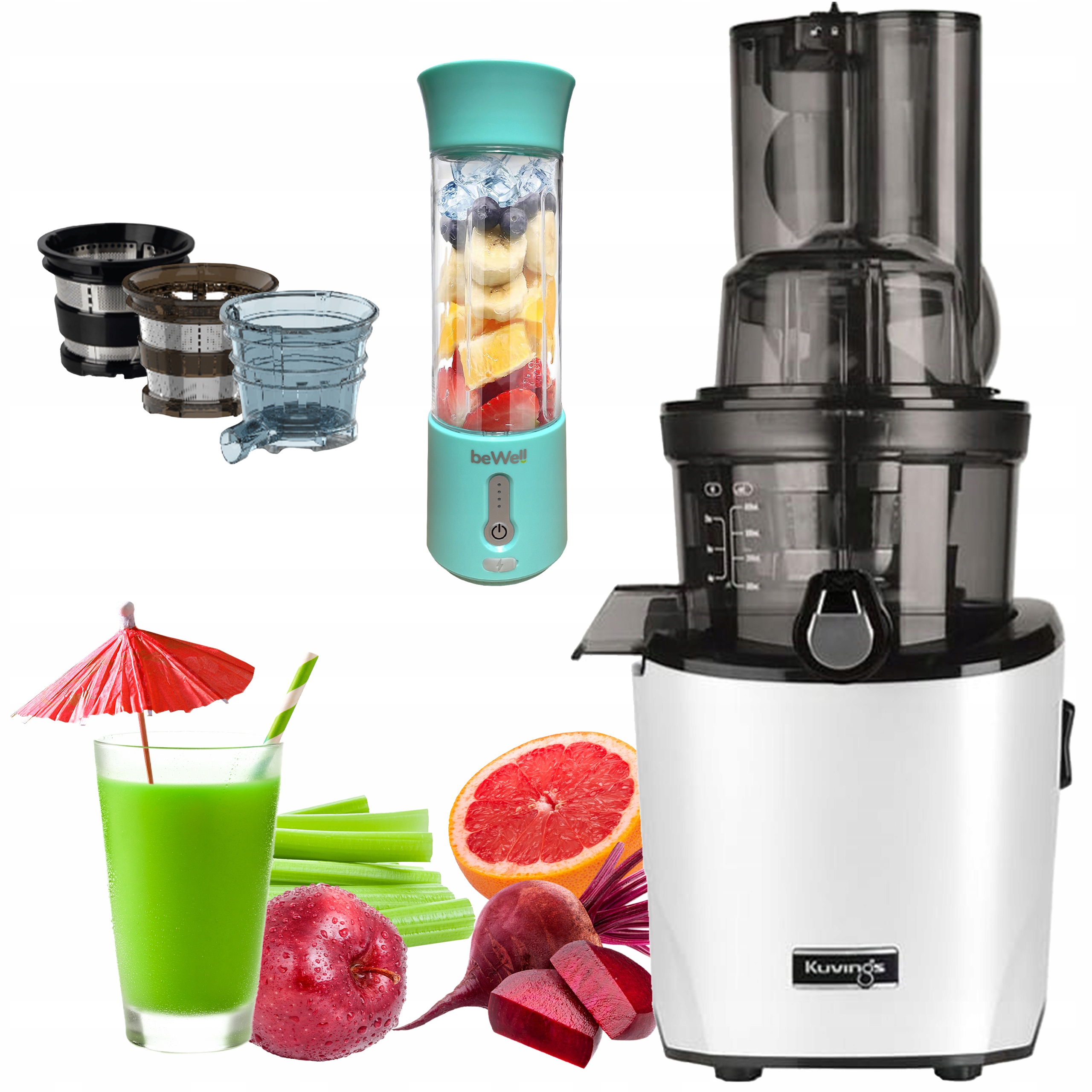 KUVINGS REVO830 WYCISKARKA WOLNOOBROTOWA SOKÓW