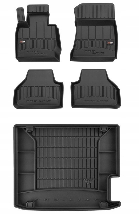 Set 3D Koberce a rohož do kufru Bmw X4 F26 2014-2018