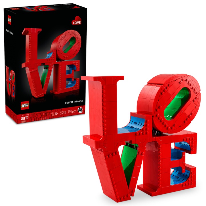Lego Art 31214 Love Stavebnice Valentýnský Dárek Pro Ni Ni A Něj