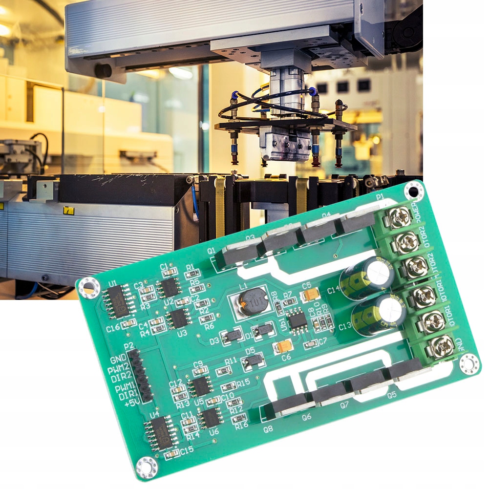 Mostek H DC Modułu DC IRF3205 MOSFET 3-36V 10A Stan opakowania oryginalne