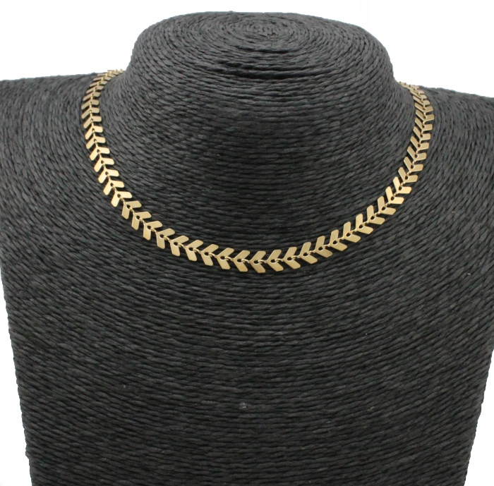 

Naszyjnik Złoty Greek Style Stal Chirurgiczna