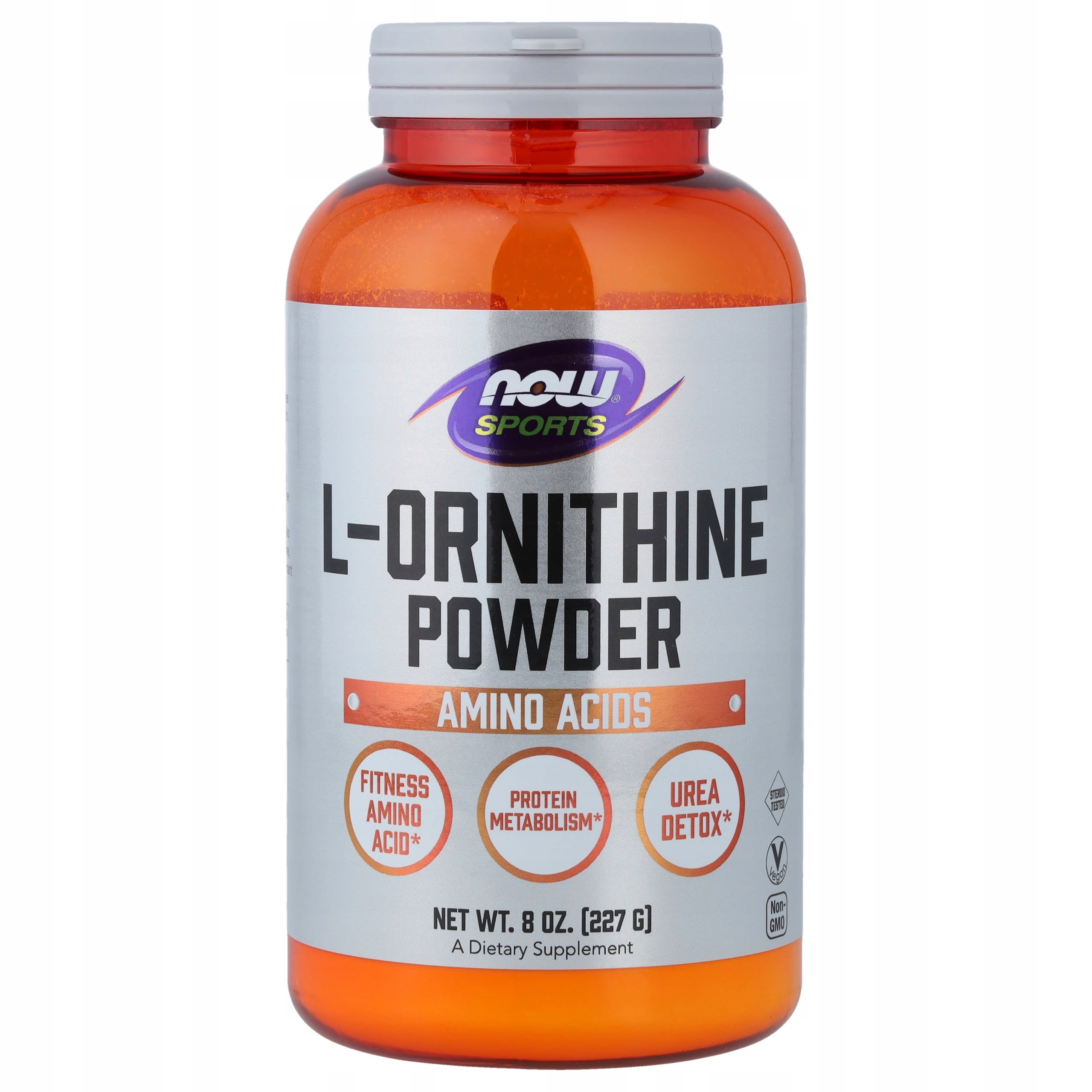 Now Sports L-Ornithine Powder L-ornityna w proszku 227 g