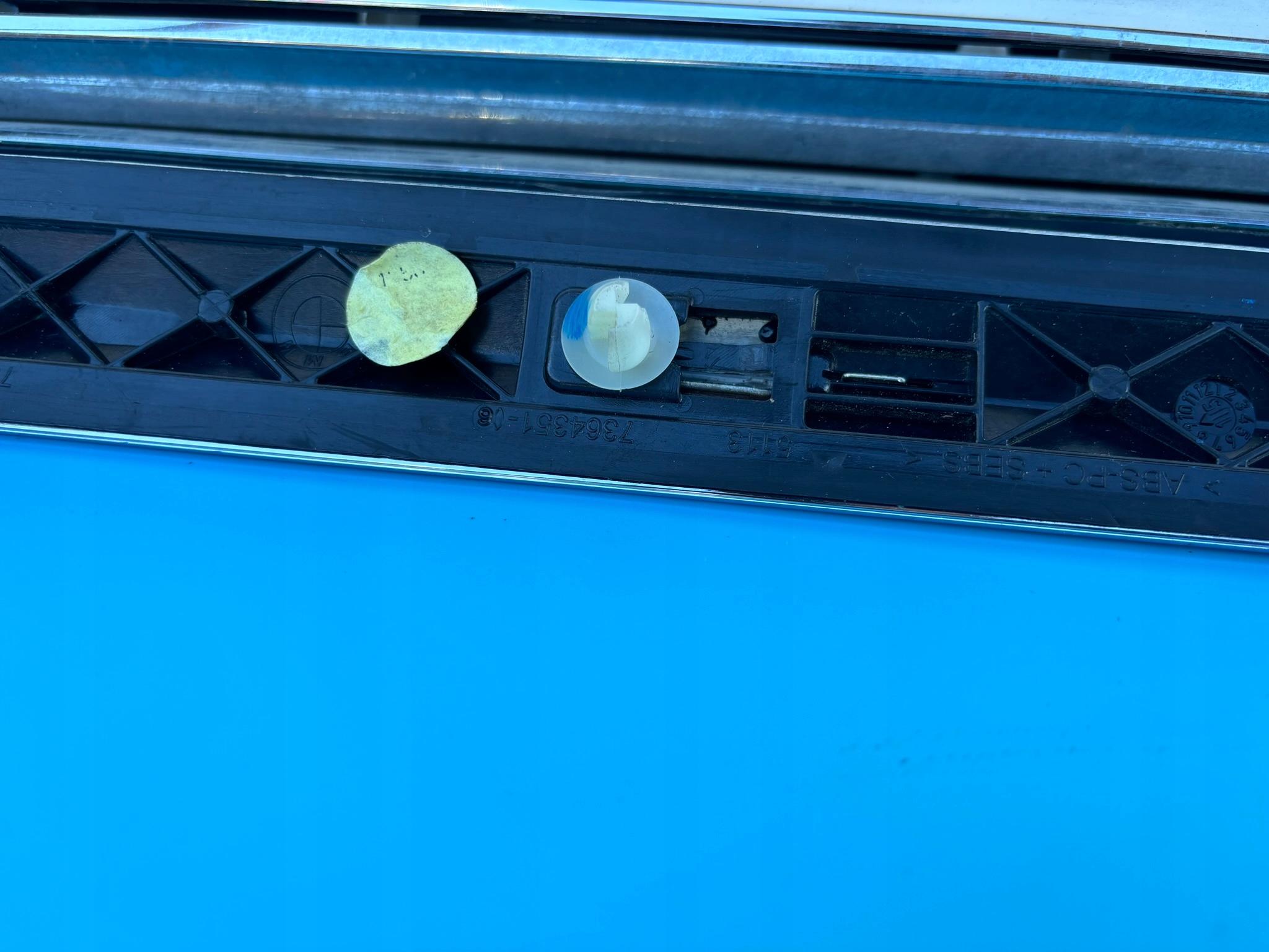 BMW 7 G11 G12 left moulding door front CHROM 51137364351 K96/100