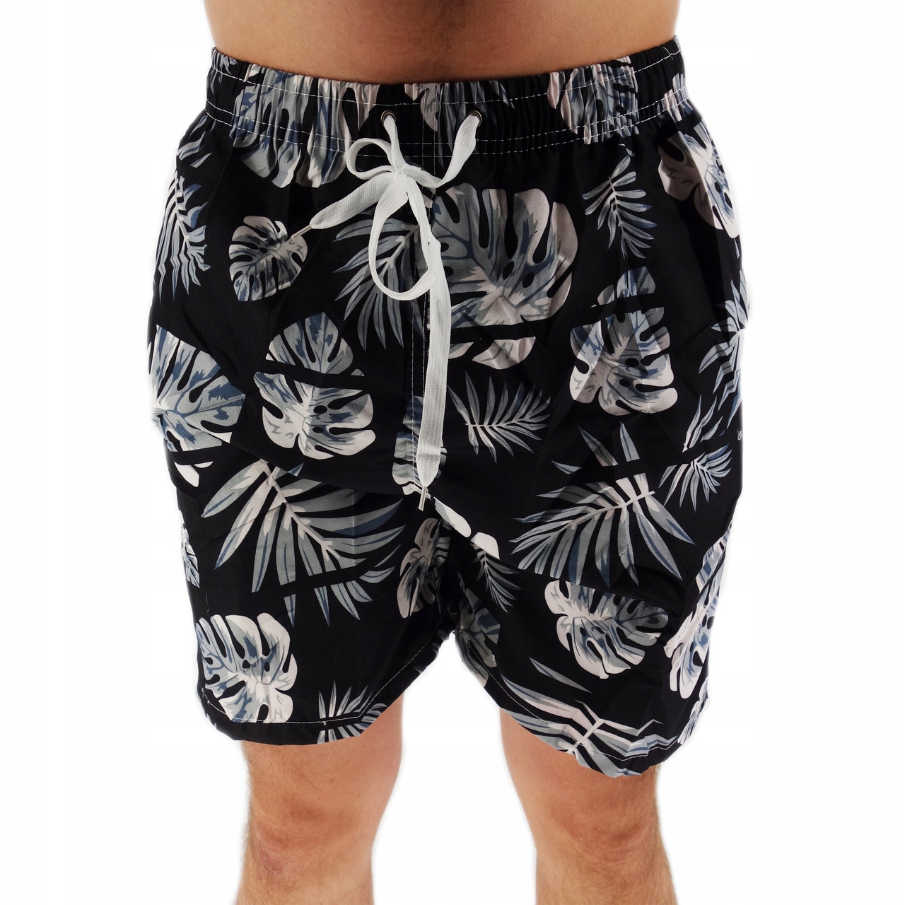 SPODENKI PLAŻOWE SZORTY MĘSKIE KRÓTKIE WZÓR SZYBKOSCHNĄCE KĄPIELOWE