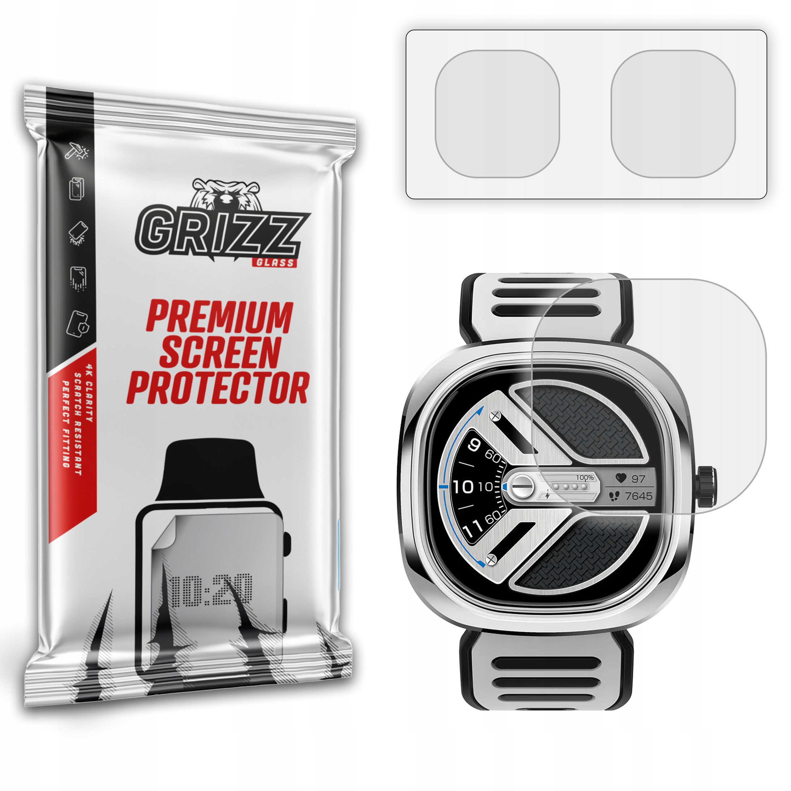 2-PAK Antyodciskowa folia ochronna do Doogee D11