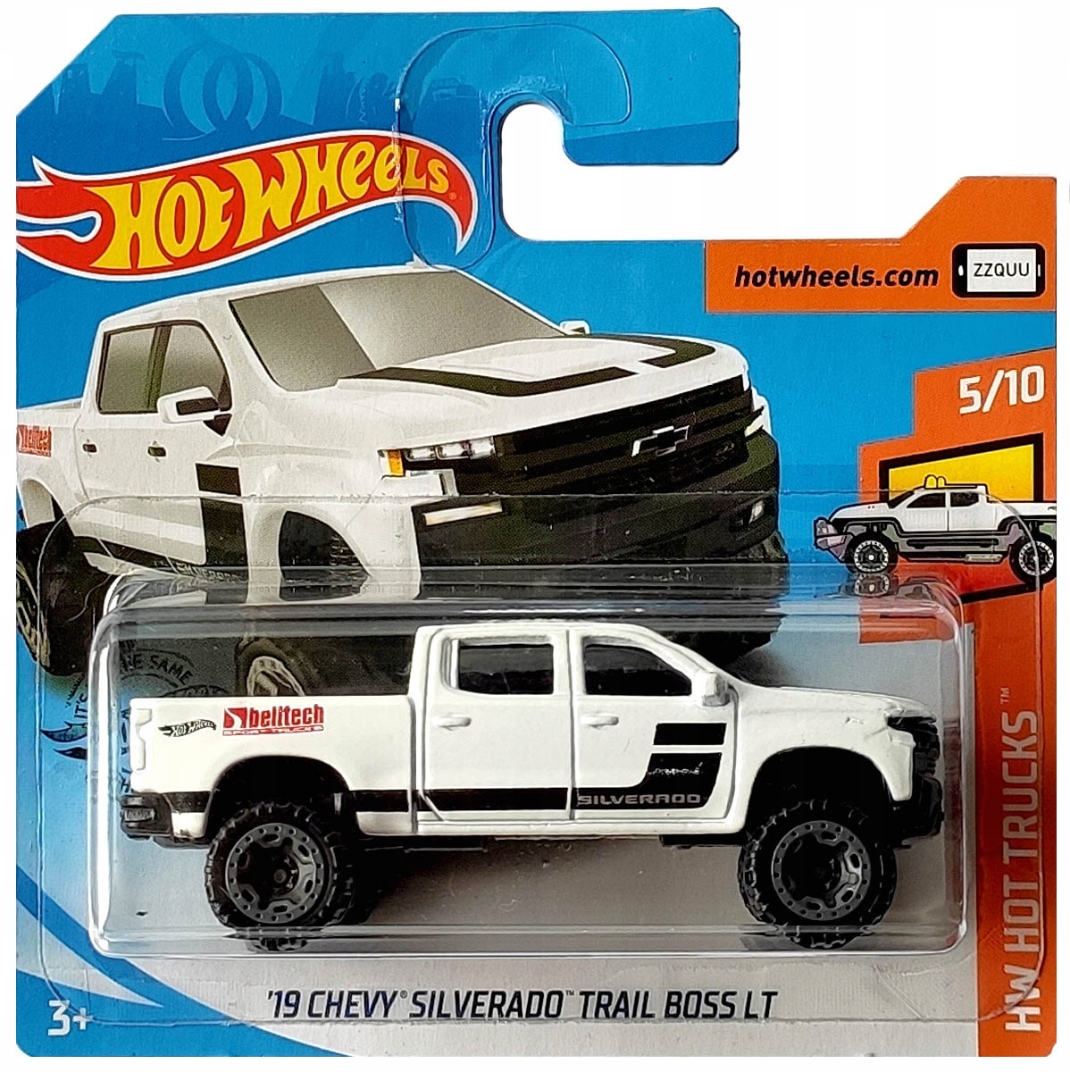 

Hot Wheels 19 Chevy Silverado Trail Boss Lt Hw Hot