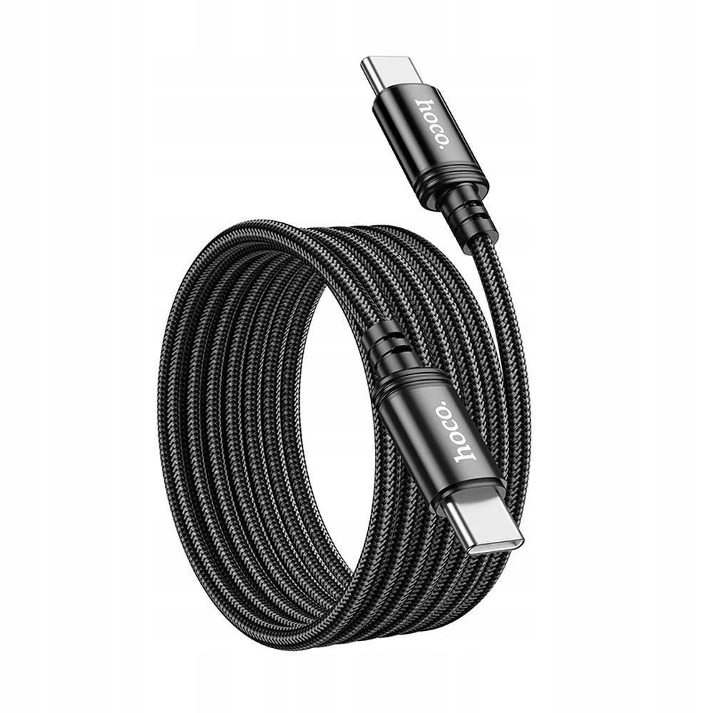 Kabel Usb C do Usb C Hoco 3A 60W 2 m X89 czarny