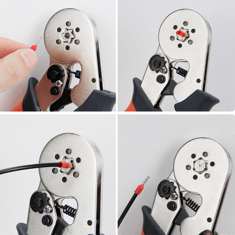 ZACISKARKA SZEŚCIOKĄTNA KONEKTORÓW TULEJEK KABLI PRZEWODÓW KOŃCÓWEK PRASKA Model ZACISKARKA SZEŚCIOKĄTNA KONEKTORÓW KABLI