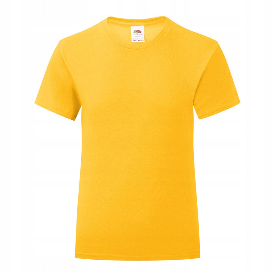 

Koszulka dziewczęca T-shirt Iconic c.żółty 152