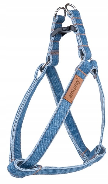 

Ami Play Szelki Denim Regulowane Psa 30-55cm M