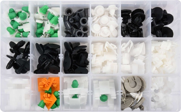 KOMPLET SPINEK SAMOCHODOWYCH AUDI 160 SZT 12 TYPÓW