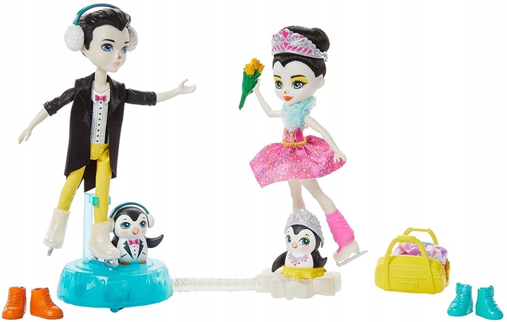 Enchantimals taniec NA lodzie + lalka Marka Mattel