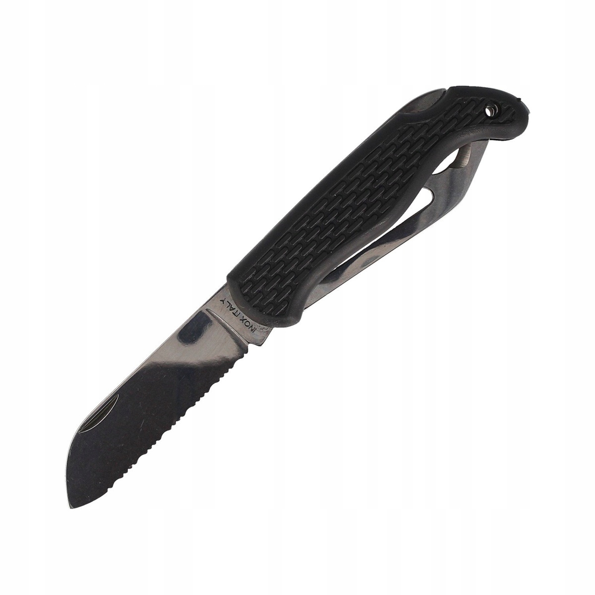 Nůž Mac Coltellerie Boat 2 Blue MC Satin W 1.4034 Black Pp/tpe 65