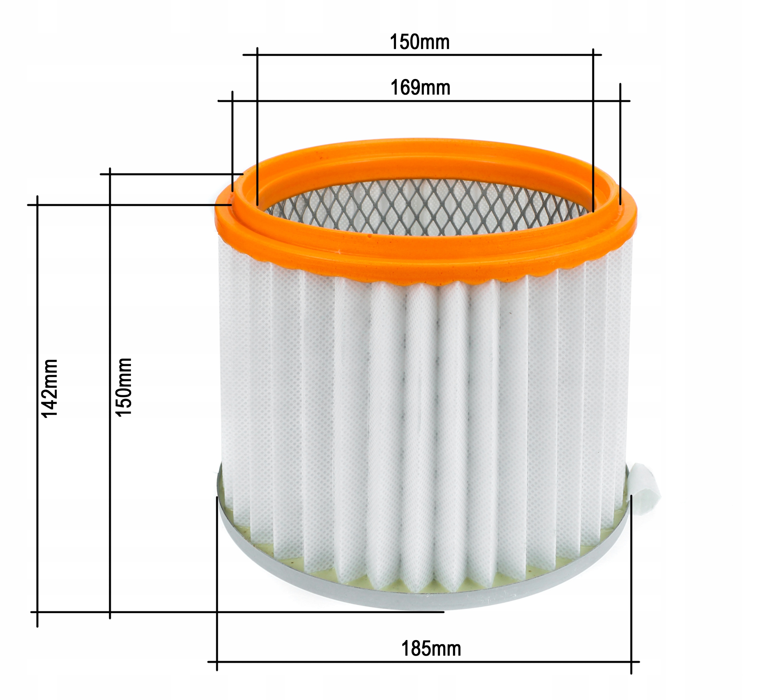FILTR ZMYWALNY DO ODKURZACZA MACALLISTER MEWVP30L-1400 MAC 1250W WZMOCNIONY Kod producenta KL7316376