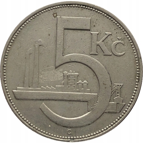 51690. Czechosłowacja, 5 koron, 1925r.