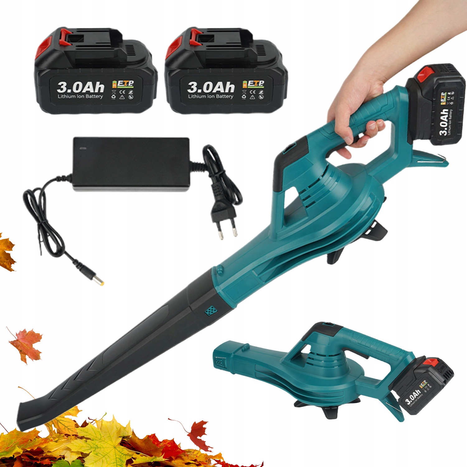 Foukač S Baterií 3000 Mah A 6 Režimy