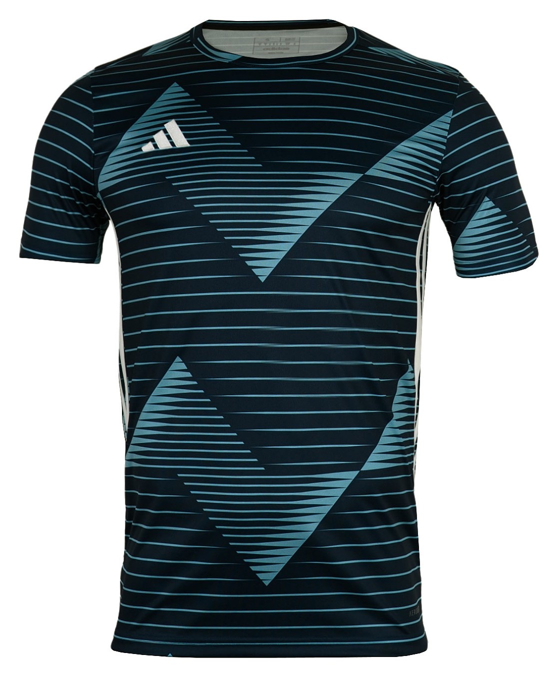 Tričko Adidas Graphic 23 modro-modré HN7842 vel. M