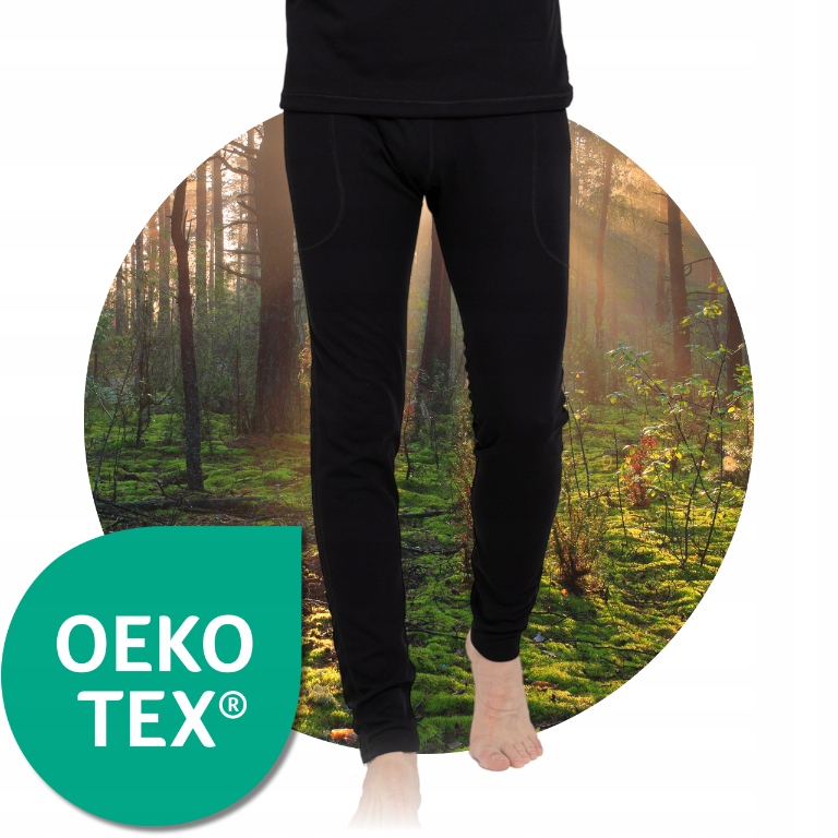 SPODNIE TERMOAKTYWNE getry bielizna termiczna męska ODDYCHAJĄCA czarna 4XL Stan opakowania oryginalne