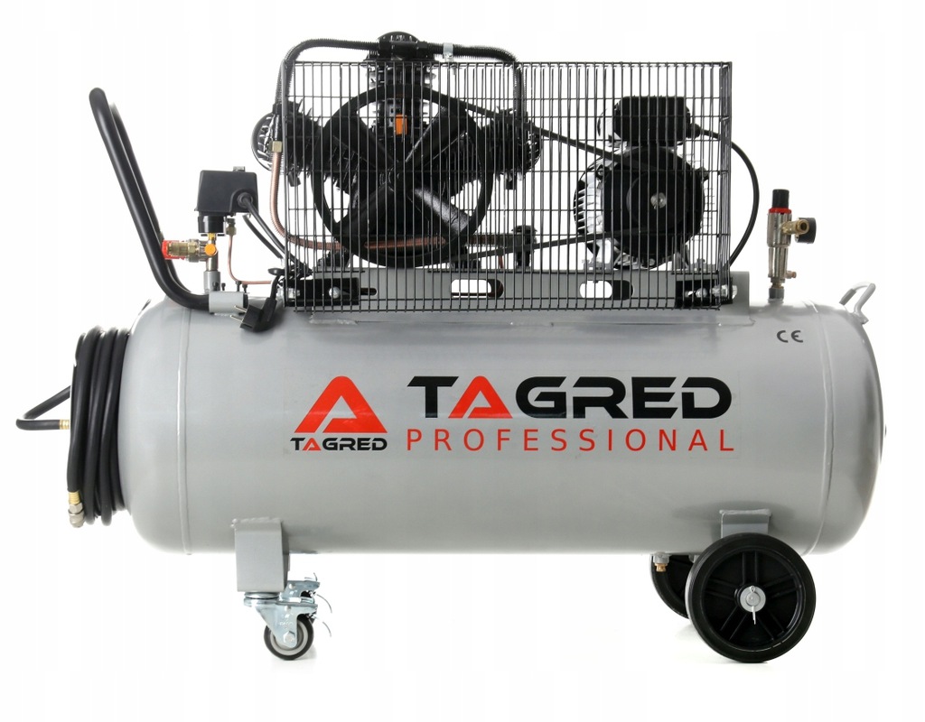 KOMPRESOR SPRĘŻARKA 200L 3 V TŁOKI 230V Marka Tagred