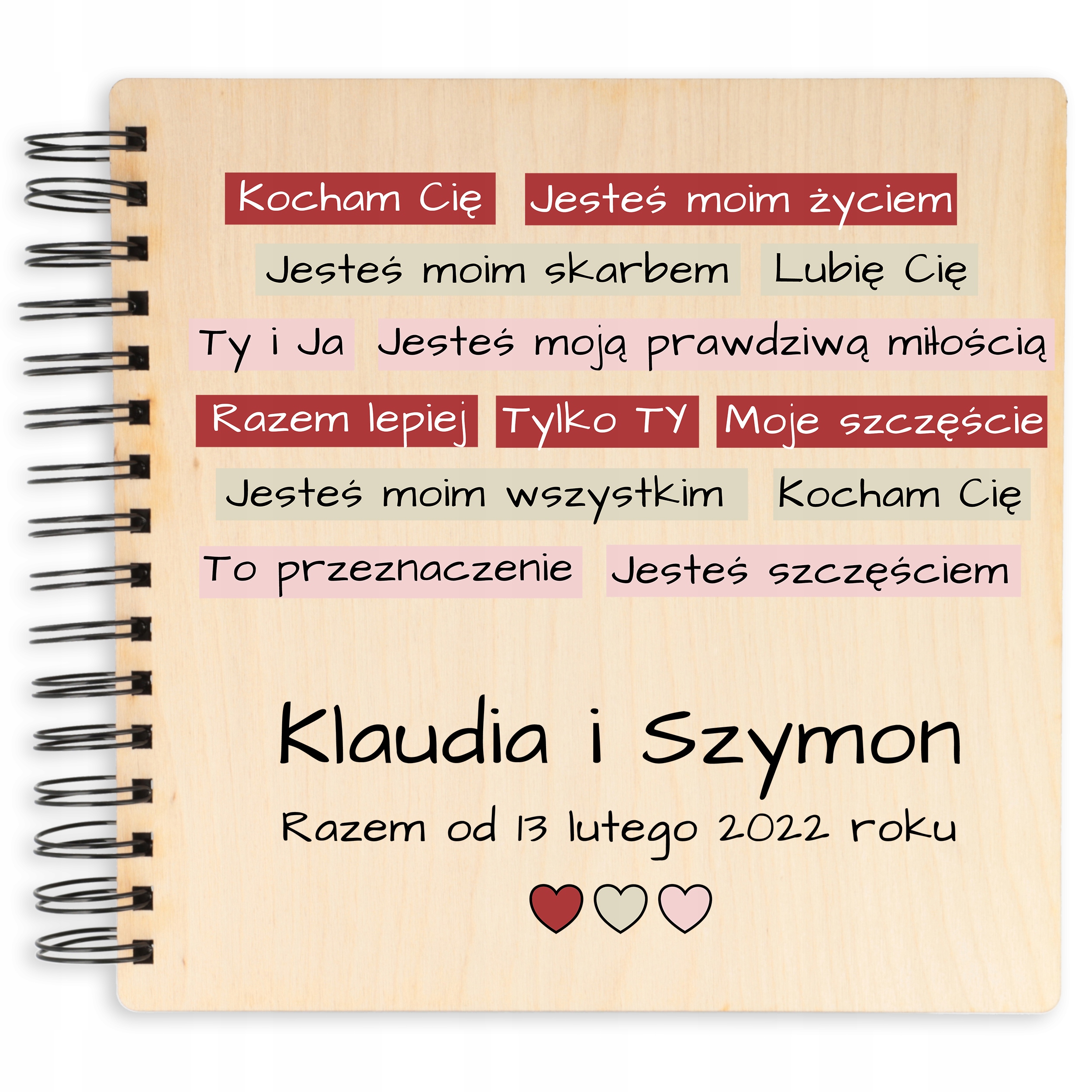 Fotoalbum Dárek K Valentýnu Jména Datum Pro Páry 50 Stran Černé