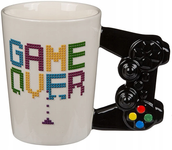 

Kubek Gracza Fana Gier Game Over gadżet