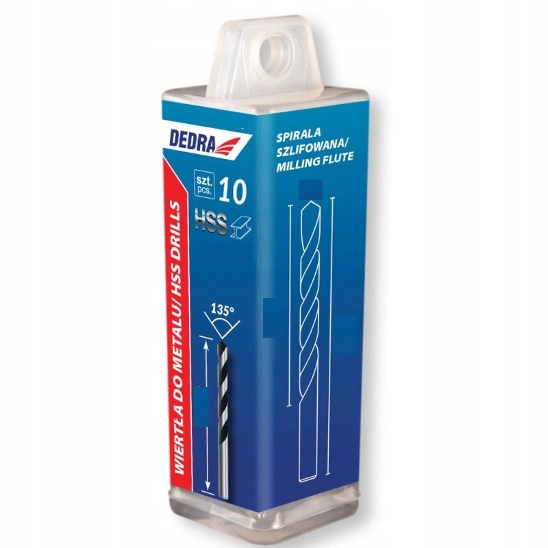 

Wiertło Do Metalu 3,2MM 10 Szt. WMT03260 Dedra