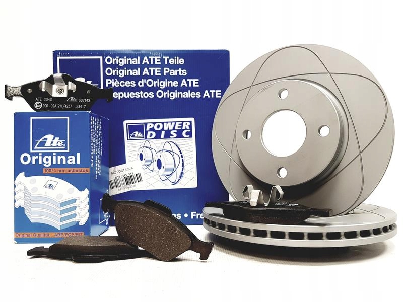 

Ate Powerdisc Tarcze Klocki Przód Fusion Ka