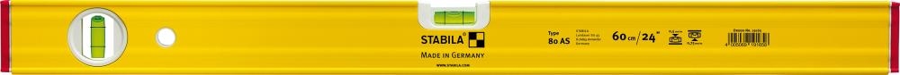 Vodováha z lehkého kovu 80AS 40 cm Stabila