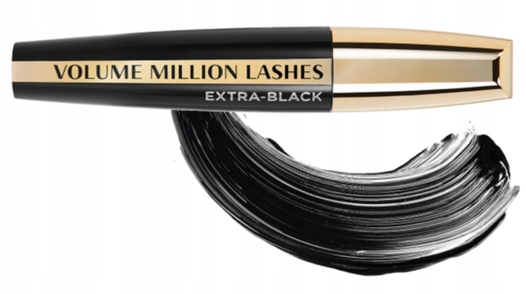 2x Loreal Volume Million Lashes pogrubiający tusz do rzęs Extra Black Właściwości pogrubiające