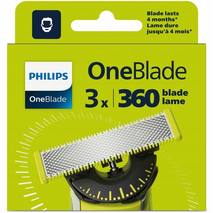 Ostrza Philips Oneblade 360 QP430/50 3SZT
