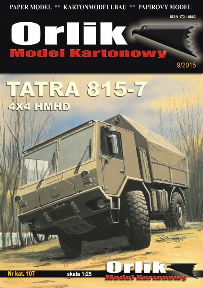

Orlik 107. Samochód ciężarowy Tatra 815-7 4x4 Hmhd
