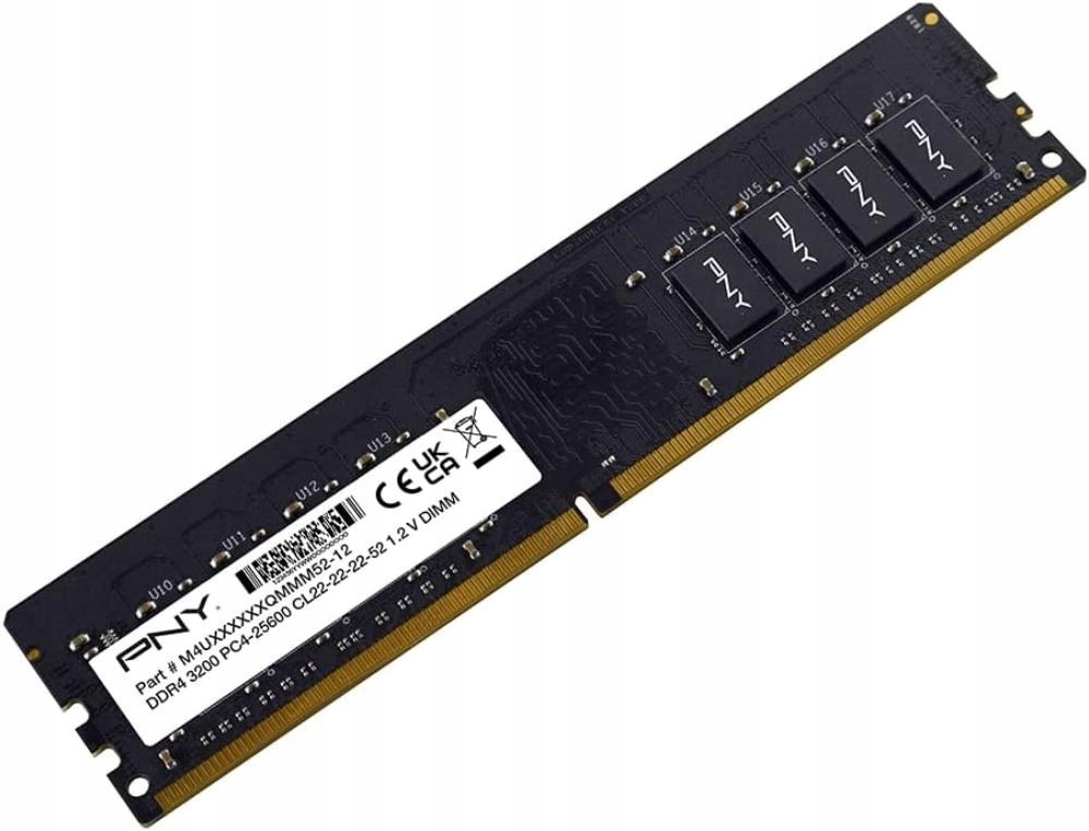 Pny DIMM DDR4 16GB 3200MHz CL22 MD16GSD43200-TB