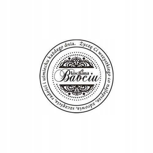 Stempel Polimerowy koło Kochana babciu Agateria