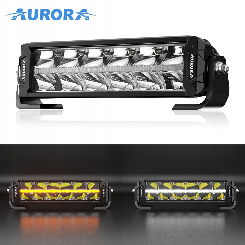 Aurora Led pracovná lampa 10" Led lišta 2 farby čip Osram Lightbar Orgin