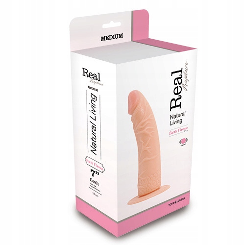 Wibrator-REALISTIC VIBRATOR REAL RAPTURE FLESH 7