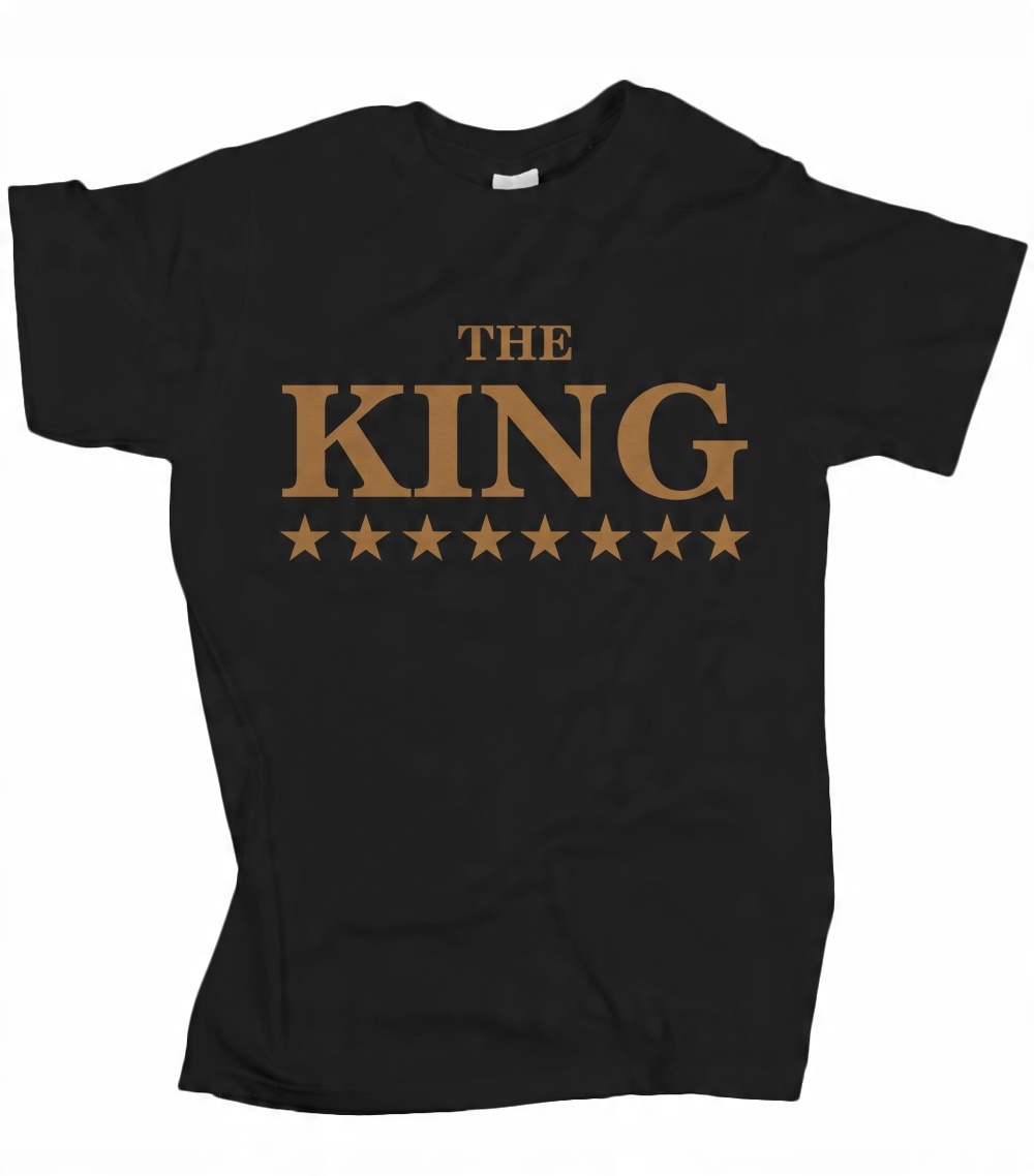 

Koszulka męska The King unikat prezent faceta 3XL