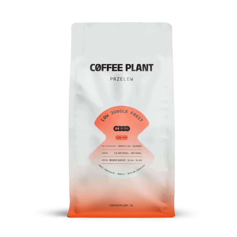 Káva zrnková Coffee Plant Low Jungle Fruit 800 g