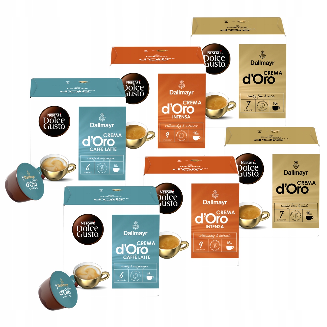 Kawa Dallmayr Nescafe Dolce Gusto Crema Intensa 96 kapsułek